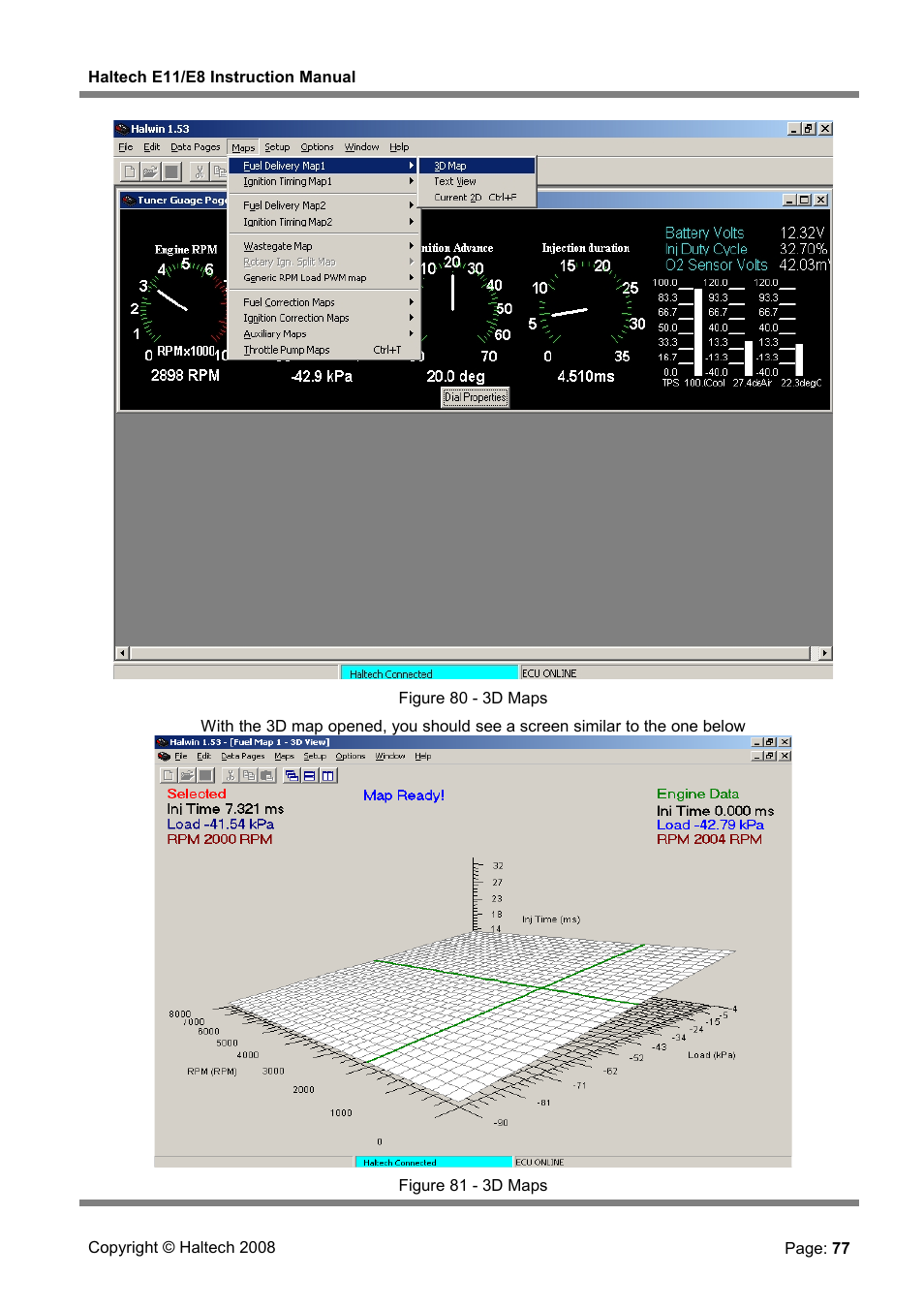 Haltech E8 User Manual | Page 77 / 177