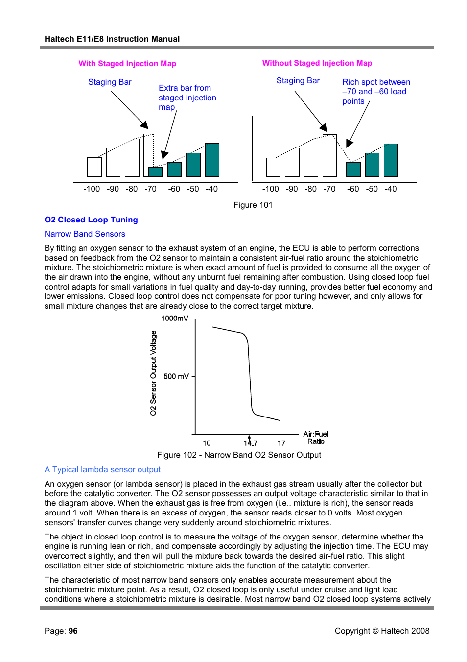 O2 closed loop tuning | Haltech E8 User Manual | Page 96 / 177