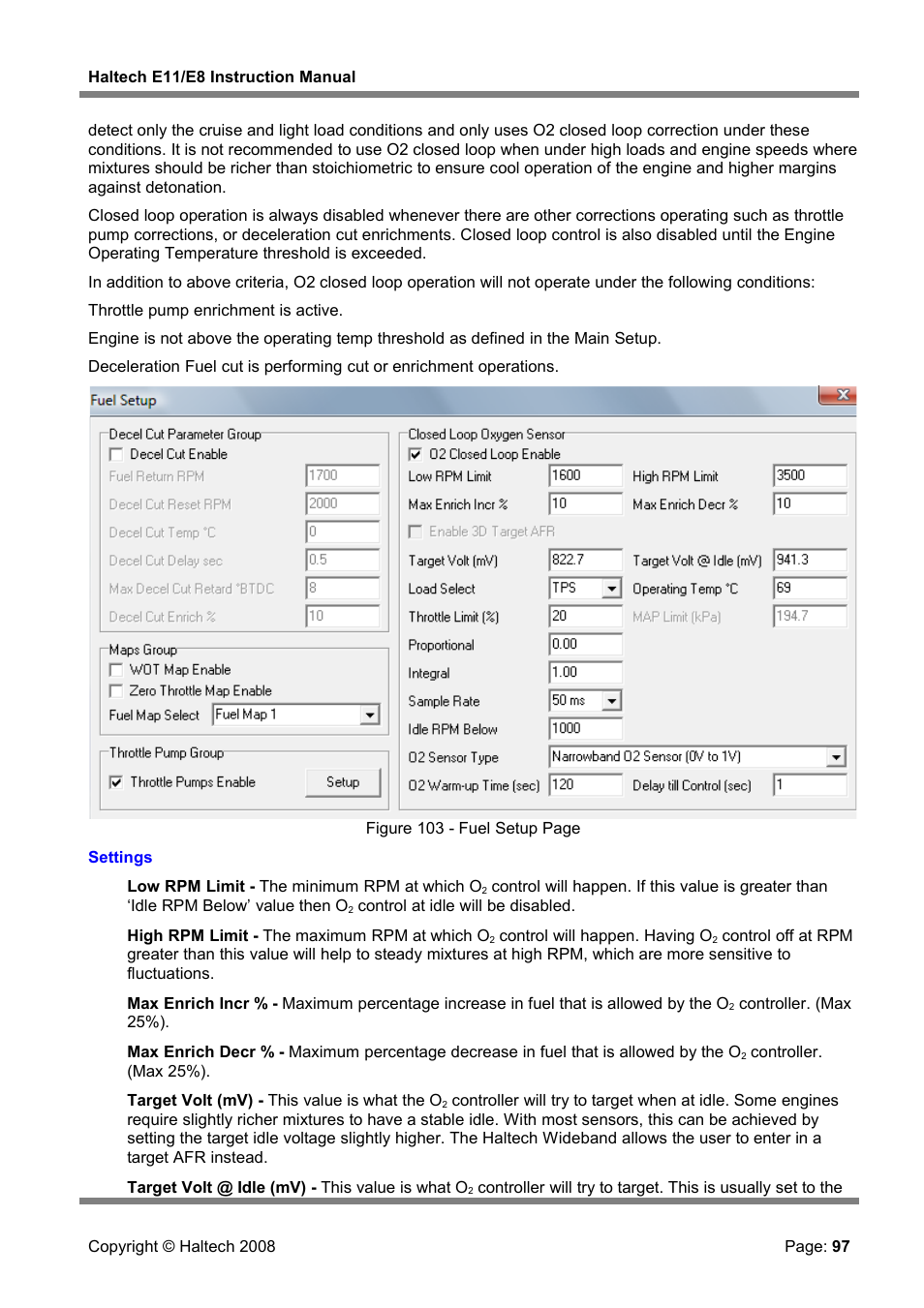 Haltech E8 User Manual | Page 97 / 177