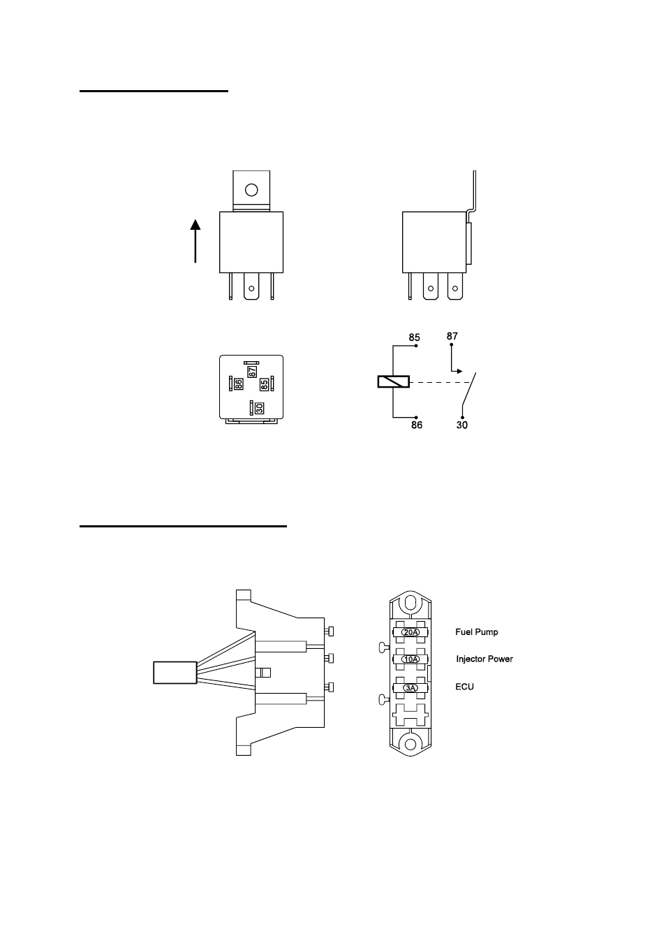 Power relays, Fuse block assembly | Haltech F9A User Manual | Page 22 / 99