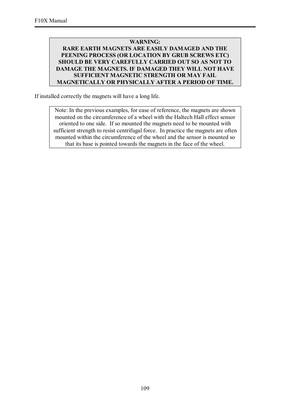 Haltech F10X User Manual | Page 109 / 120