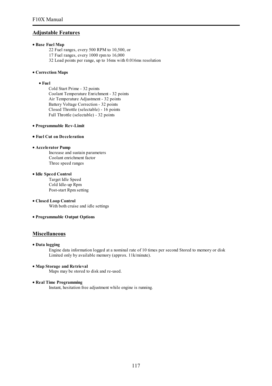 Haltech F10X User Manual | Page 117 / 120