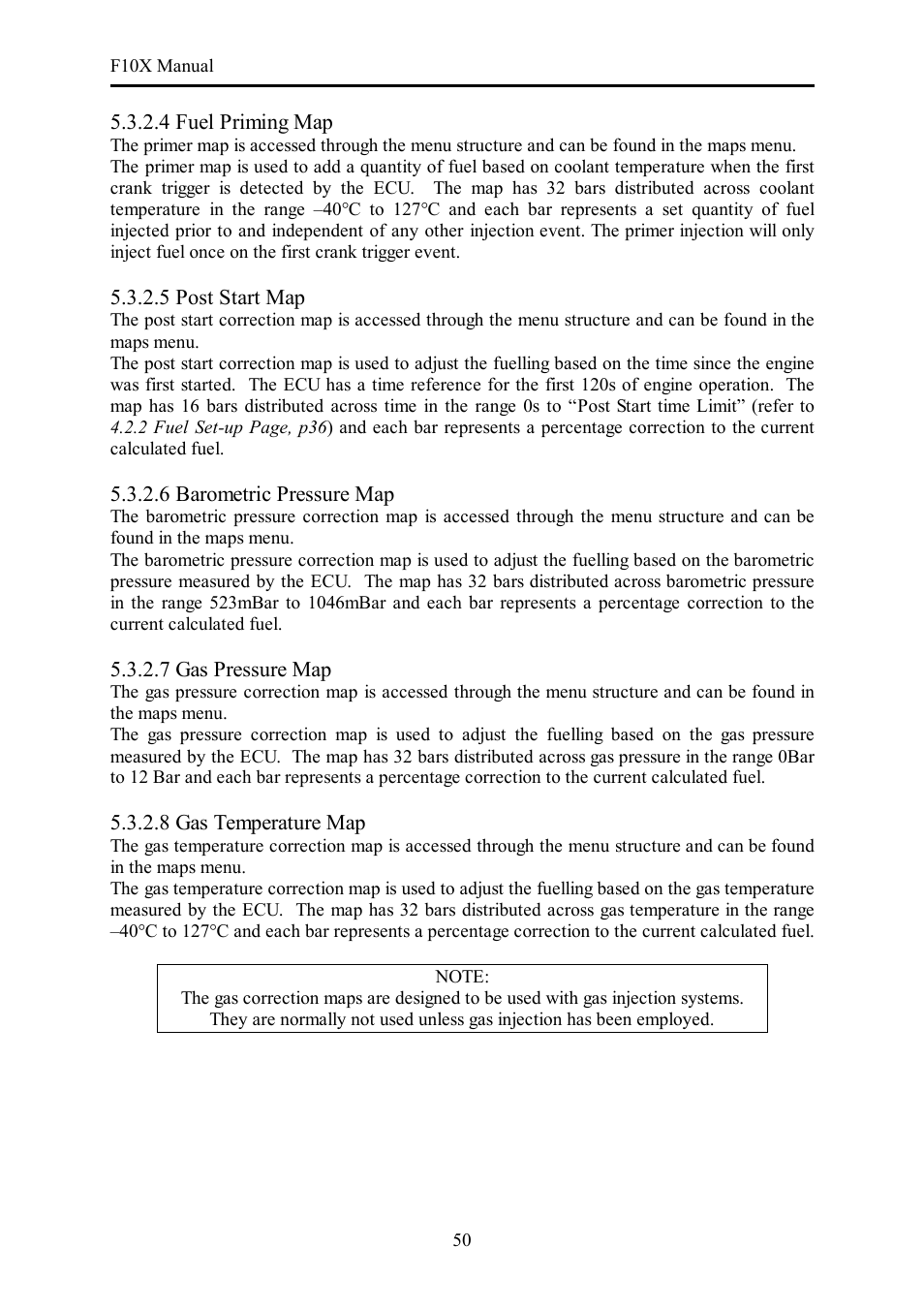 Haltech F10X User Manual | Page 50 / 120