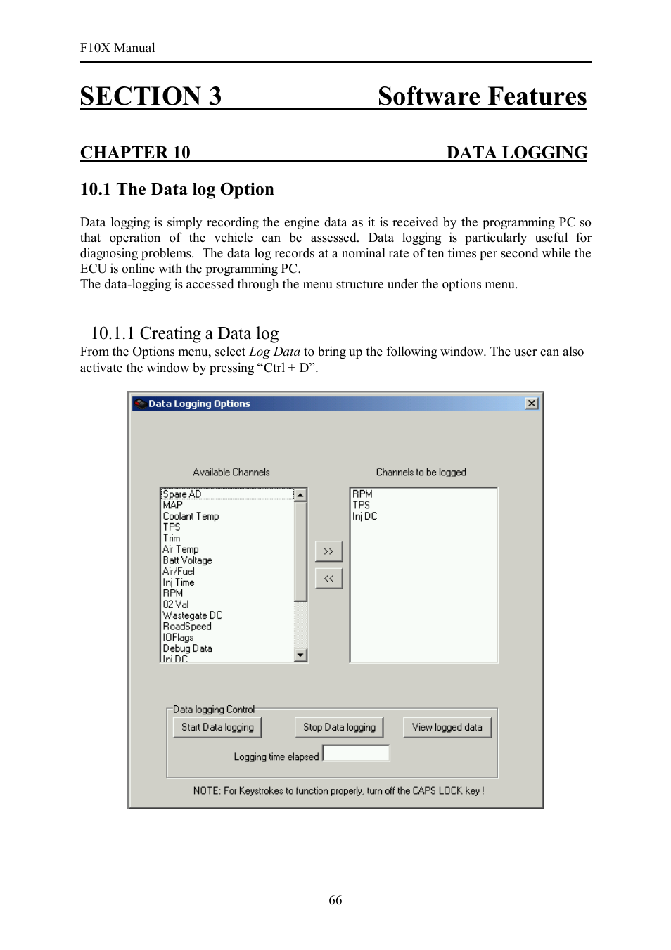 Haltech F10X User Manual | Page 66 / 120