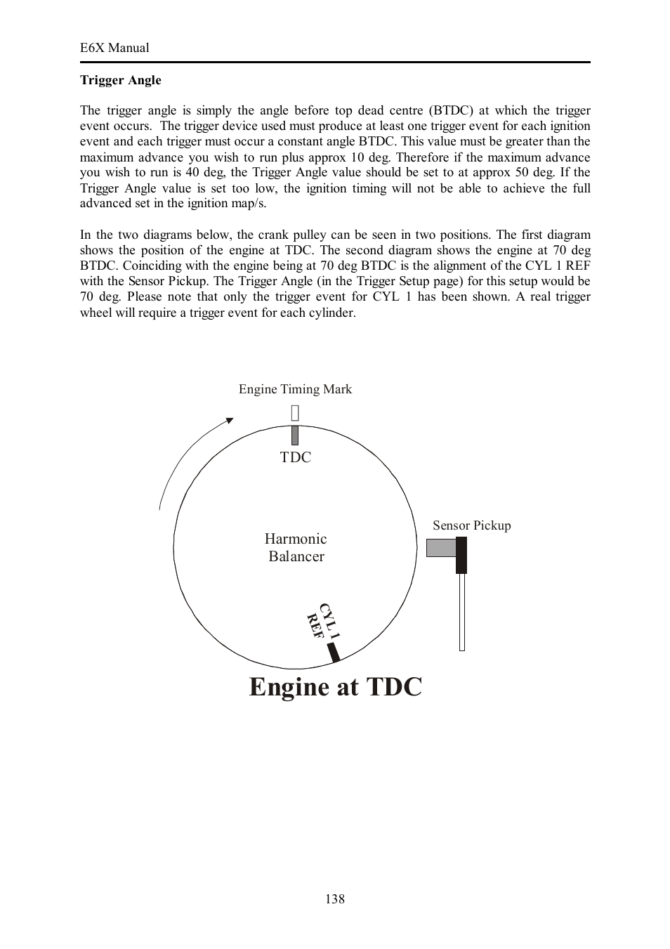 Engine at tdc | Haltech E6X Manual Win Version User Manual | Page 138 / 176