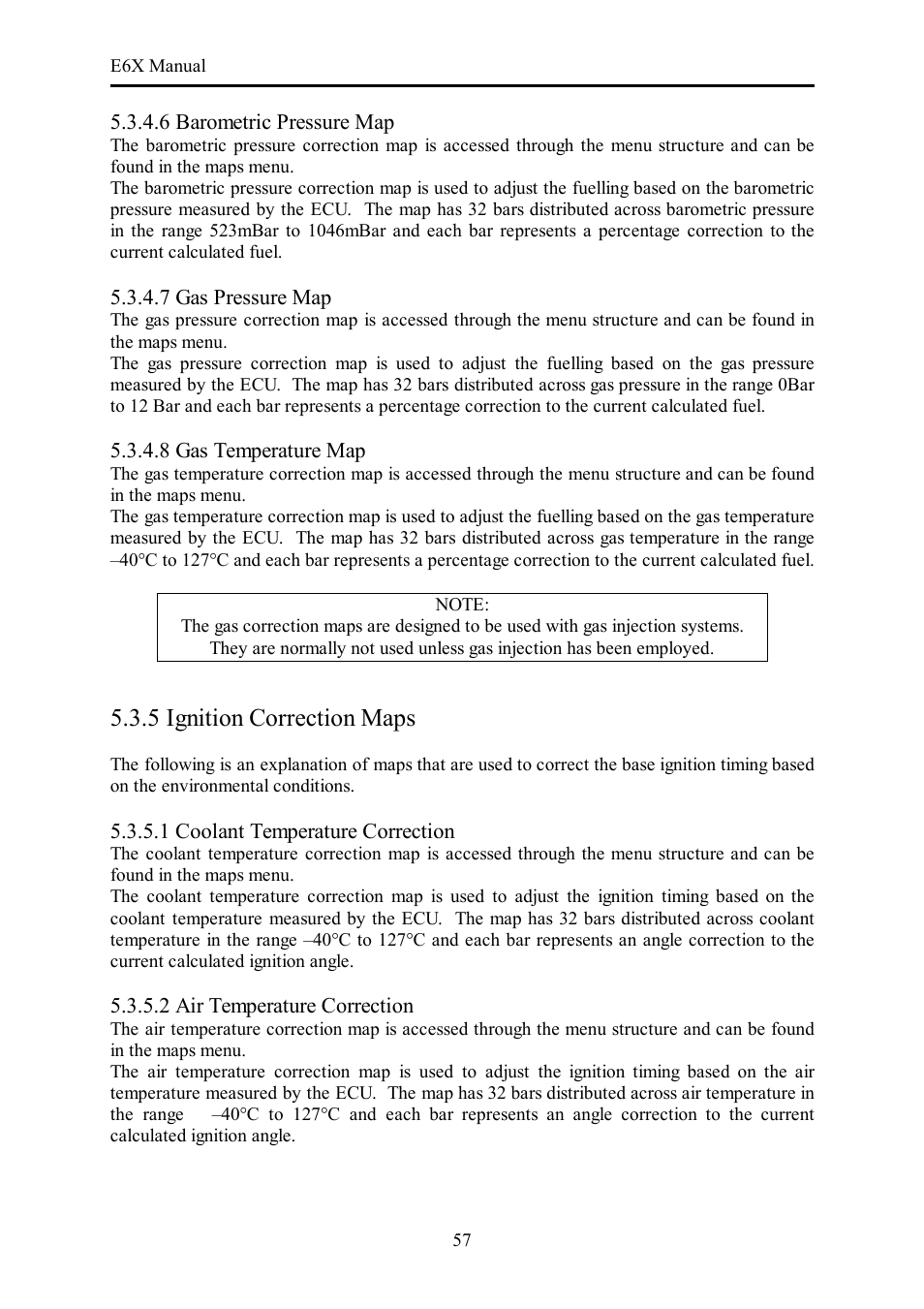 5 ignition correction maps | Haltech E6X Manual Win Version User Manual | Page 57 / 176