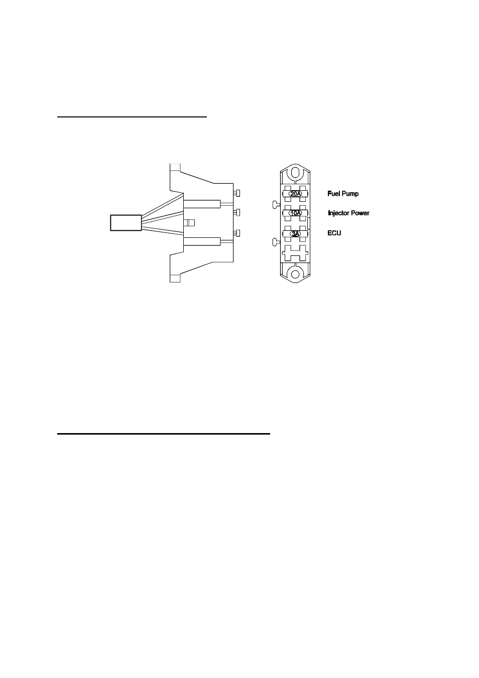 Fuse block assembly, Electronic control unit (ecu) | Haltech E6A User Manual | Page 24 / 126