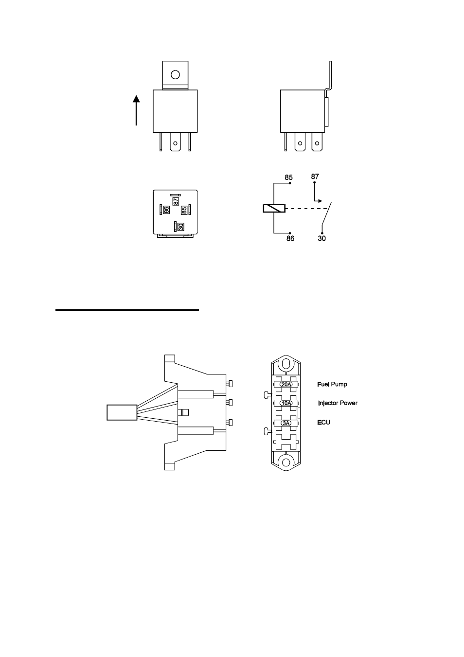 Fuse block assembly | Haltech E6S User Manual | Page 24 / 134