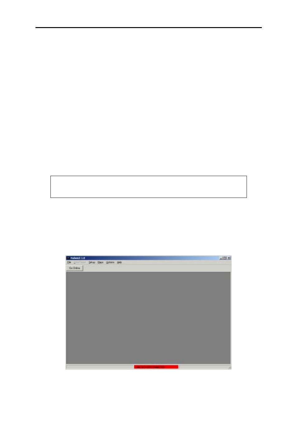 2 online and offline operation, 1 going online | Haltech E6GMX User Manual | Page 24 / 114