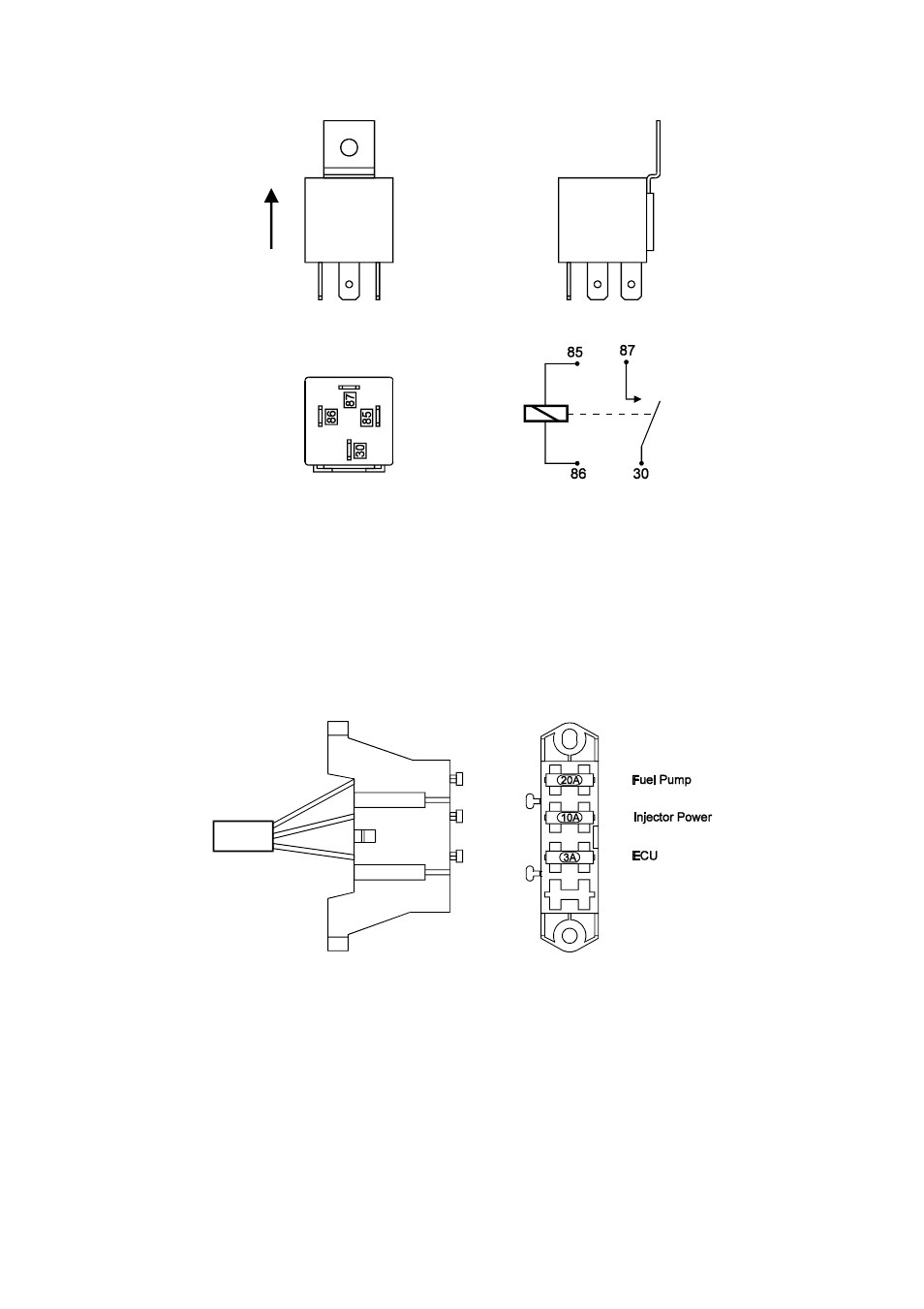 Fuse block assembly | Haltech E6K User Manual | Page 25 / 154