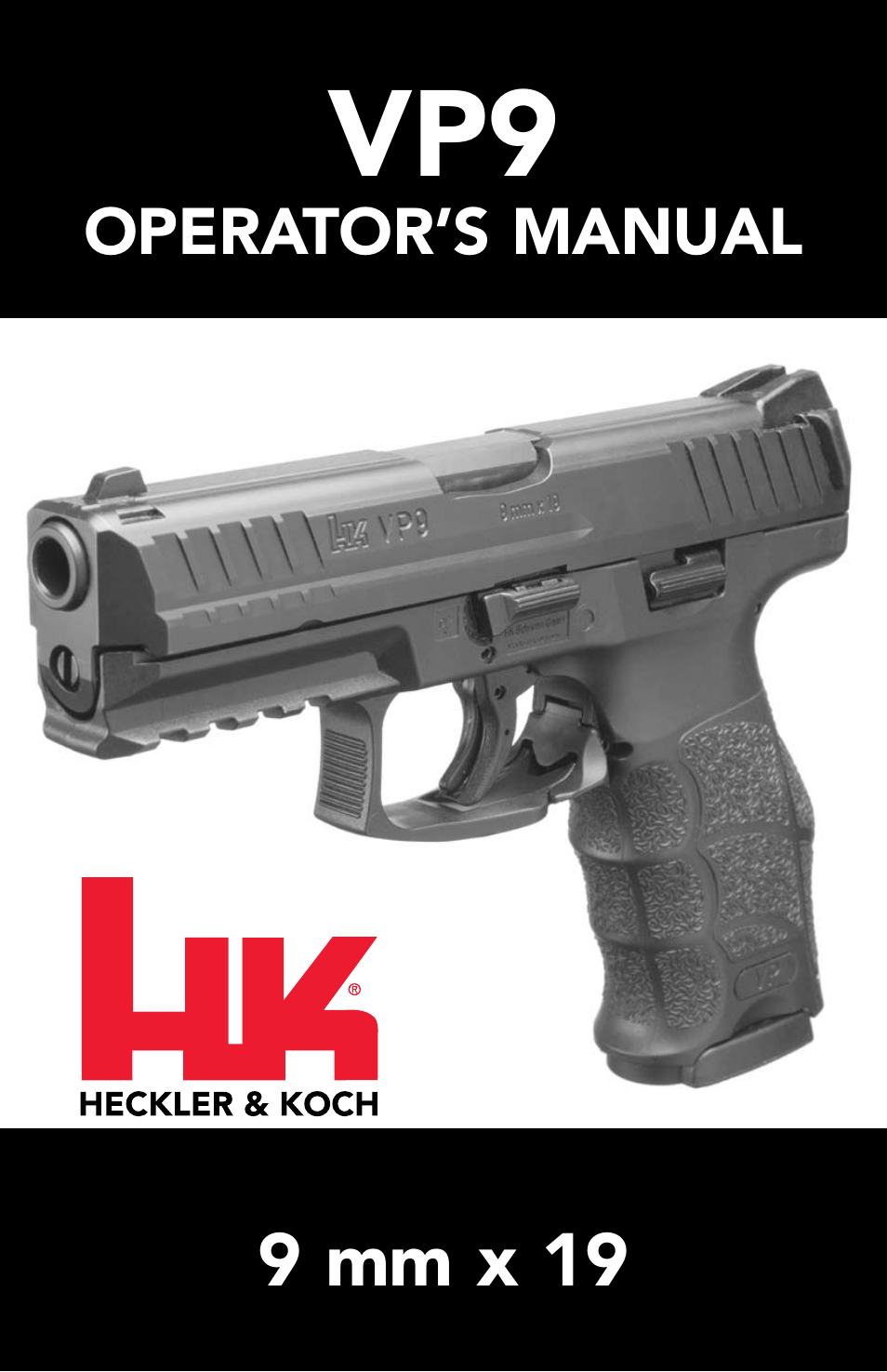 Heckler&Koch VP9 User Manual | 19 pages