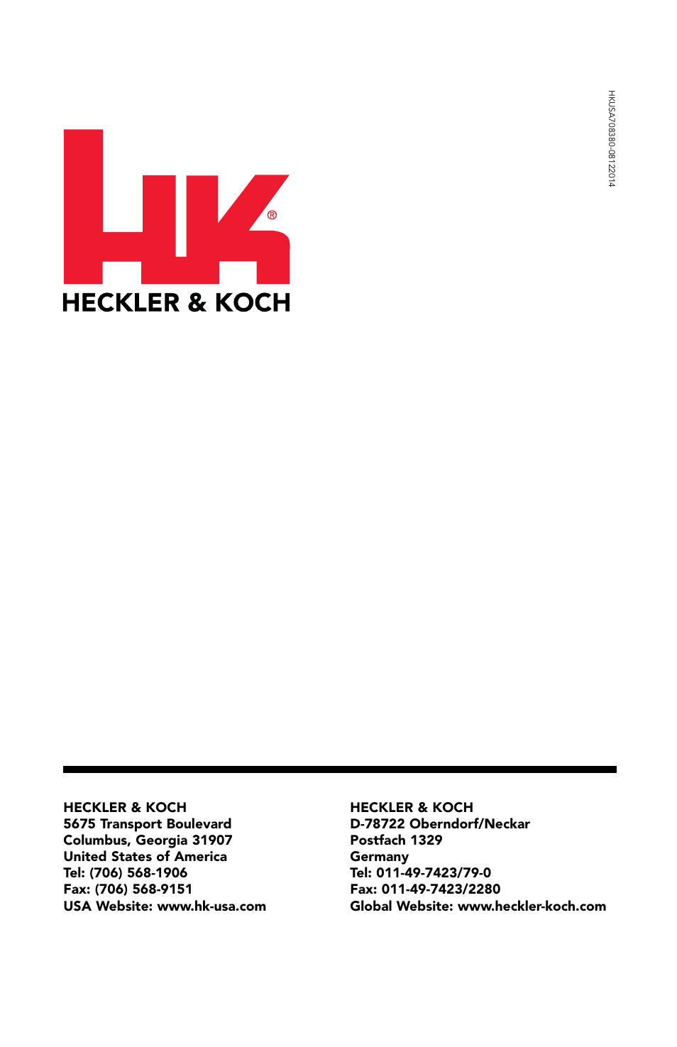 Heckler&Koch VP9 User Manual | Page 19 / 19