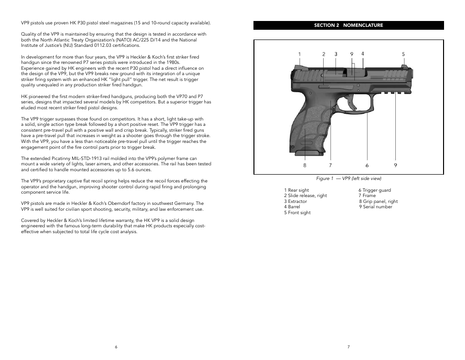 Heckler&Koch VP9 User Manual | Page 4 / 19