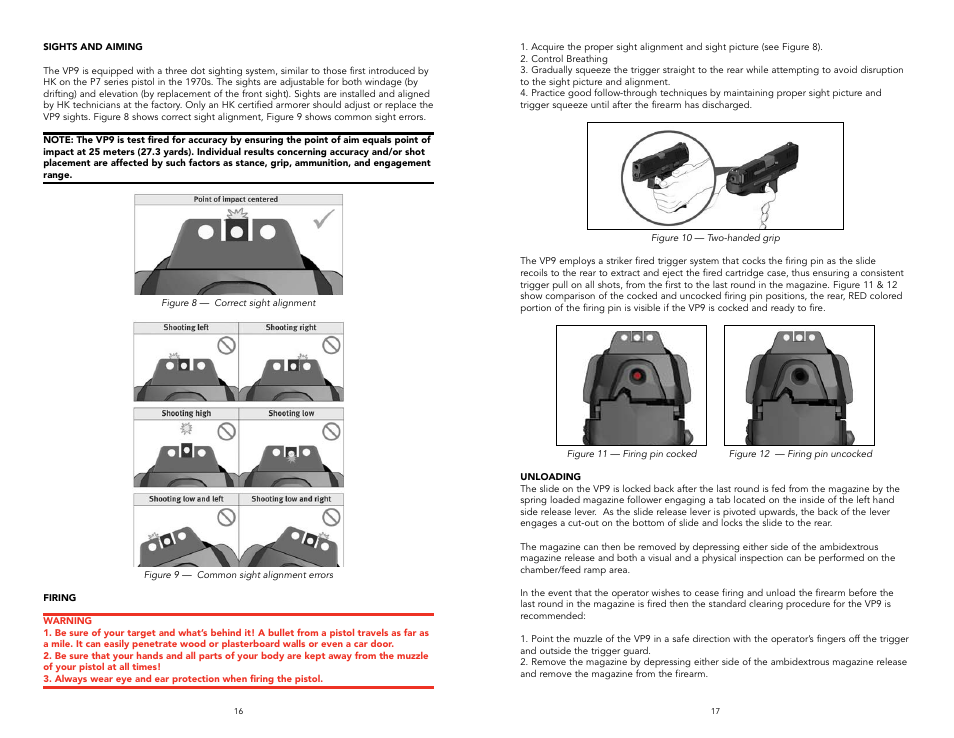 Heckler&Koch VP9 User Manual | Page 9 / 19