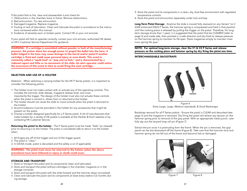 Heckler&Koch P2000 User Manual | Page 11 / 23