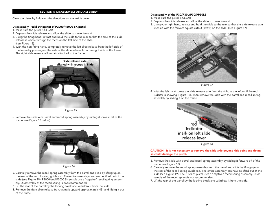 Heckler&Koch P2000 User Manual | Page 13 / 23