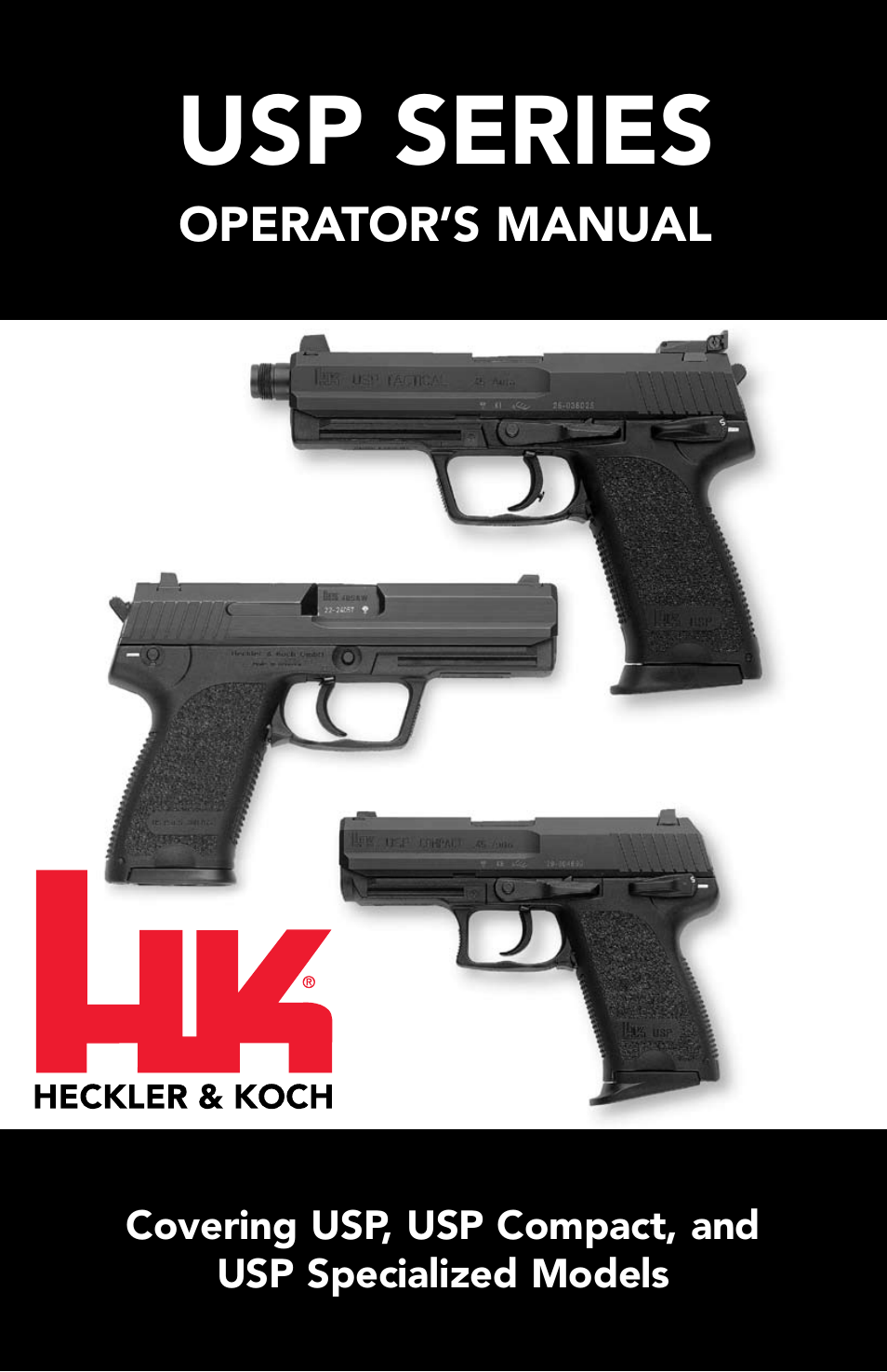 Heckler&Koch USP TACTICAL User Manual | 27 pages