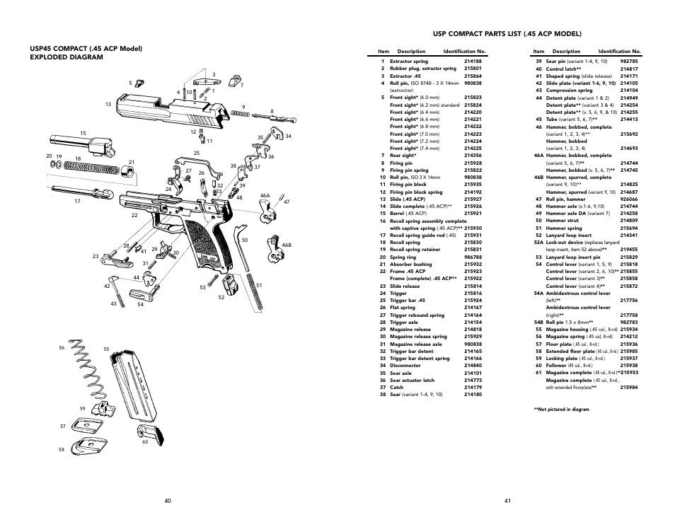 Heckler&Koch USP TACTICAL User Manual | Page 21 / 27