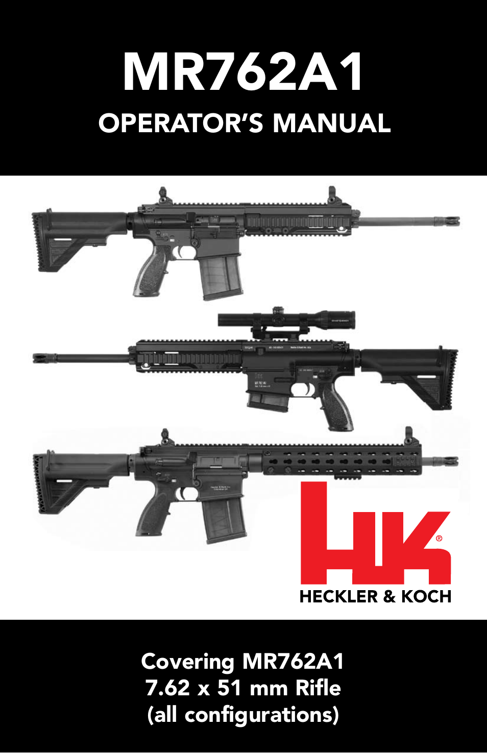 Heckler&Koch MR762A1 User Manual | 29 pages