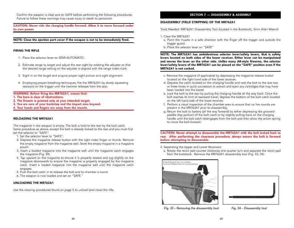 Heckler&Koch MR762A1 User Manual | Page 13 / 29