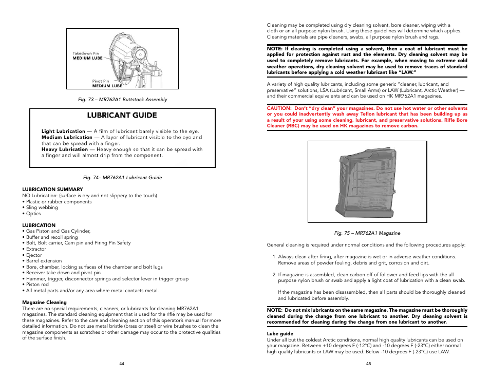 Heckler&Koch MR762A1 User Manual | Page 23 / 29