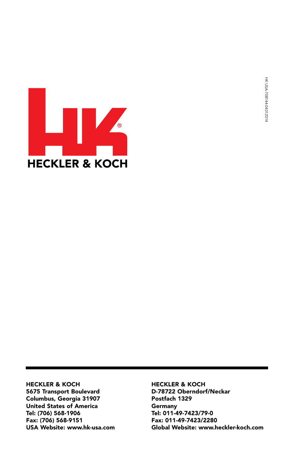 Heckler&Koch MR762A1 User Manual | Page 29 / 29