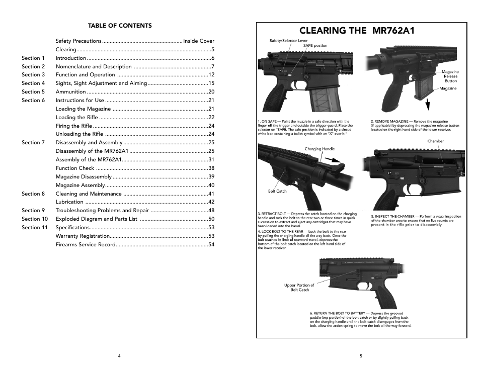 Heckler&Koch MR762A1 User Manual | Page 3 / 29