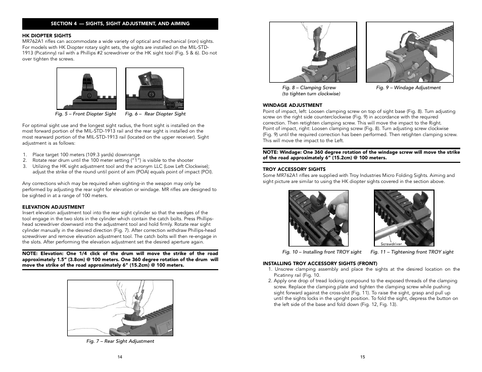 Heckler&Koch MR762A1 User Manual | Page 8 / 29