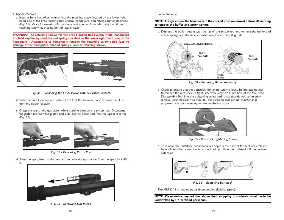 Heckler&Koch MR762A1-LRP User Manual | Page 14 / 31