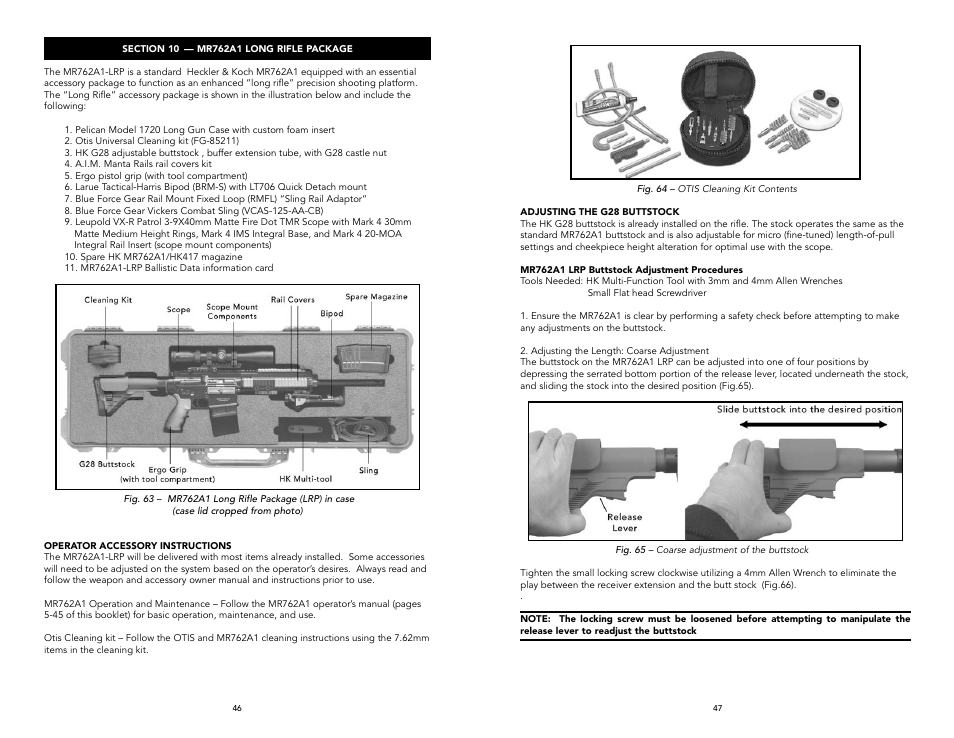 Heckler&Koch MR762A1-LRP User Manual | Page 24 / 31