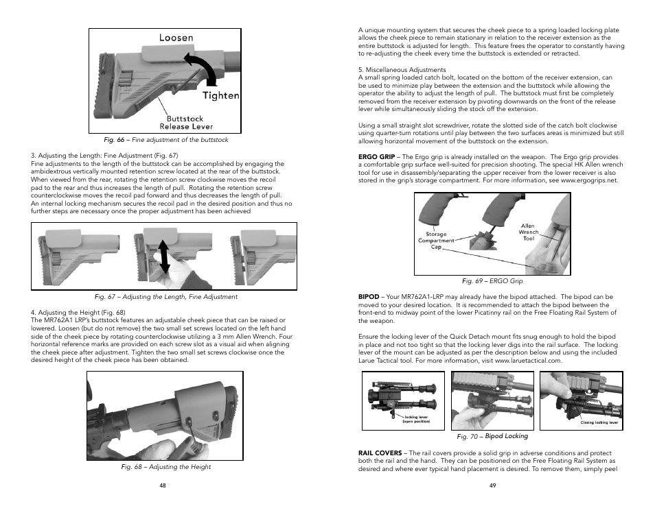 Heckler&Koch MR762A1-LRP User Manual | Page 25 / 31