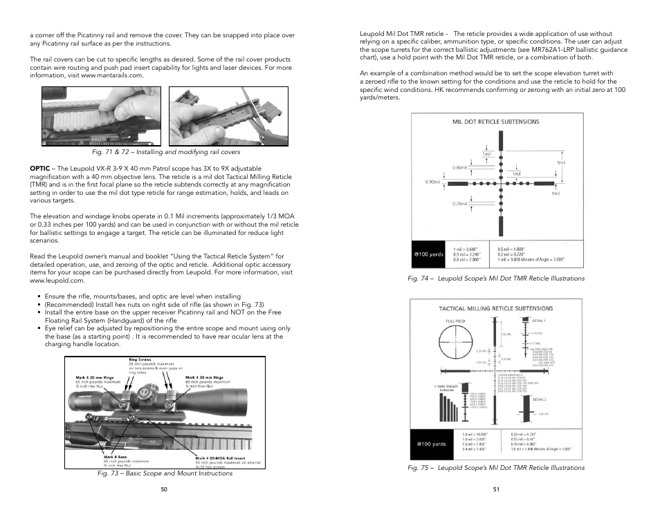 Heckler&Koch MR762A1-LRP User Manual | Page 26 / 31