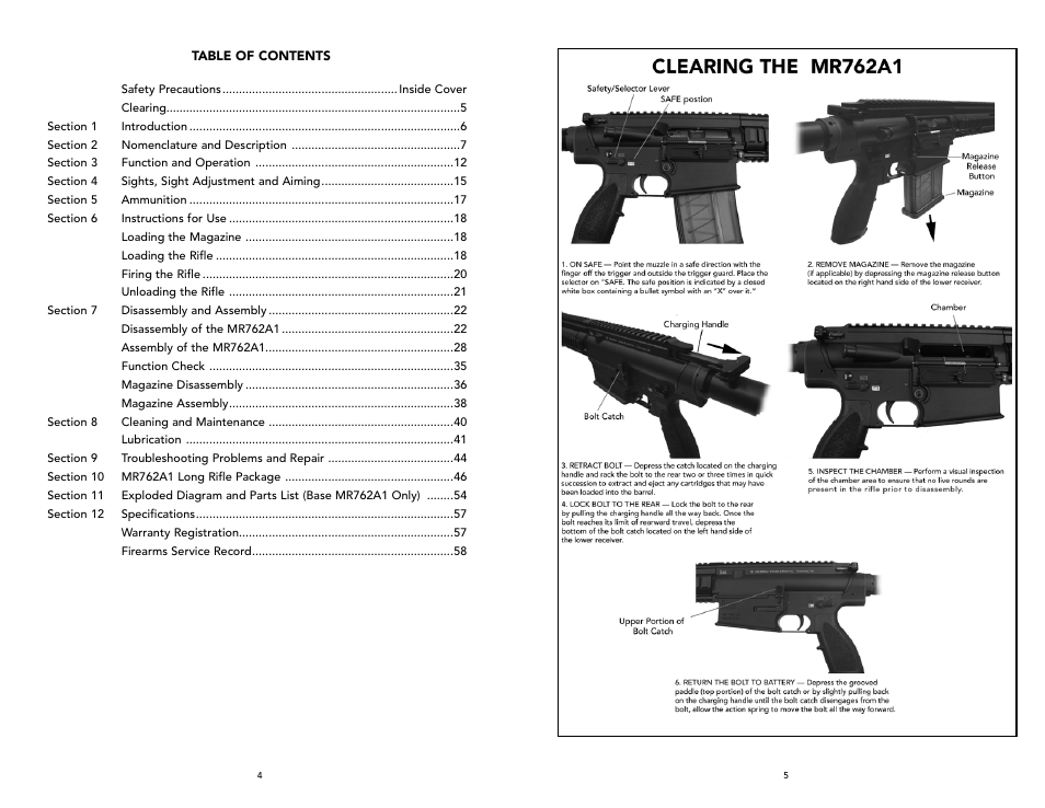 Heckler&Koch MR762A1-LRP User Manual | Page 3 / 31