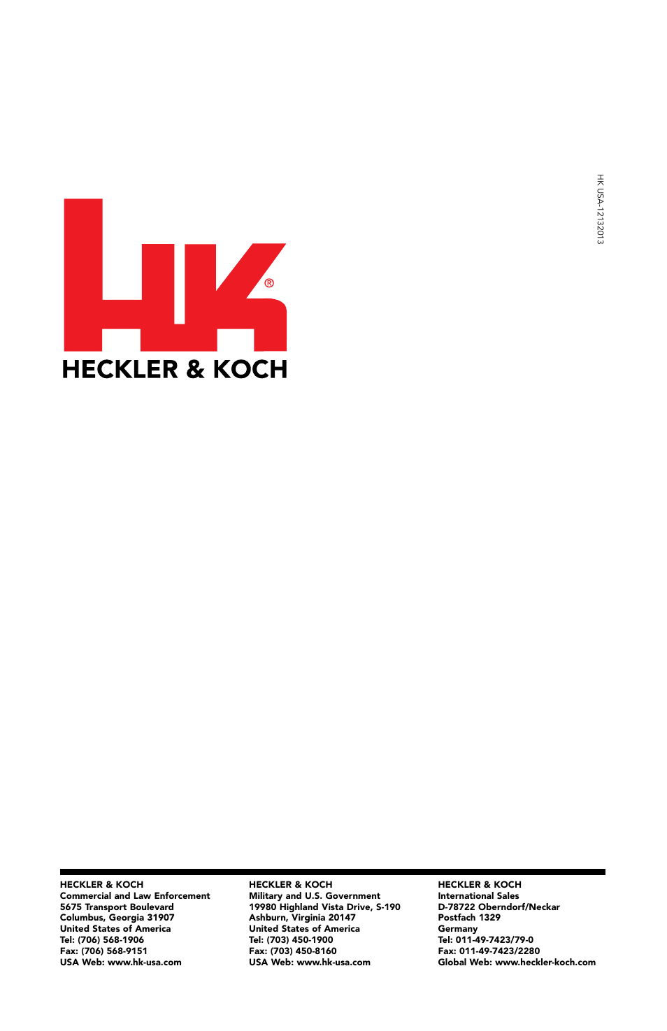 Heckler&Koch MR762A1-LRP User Manual | Page 31 / 31