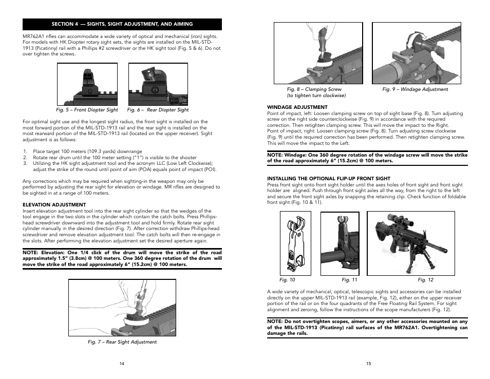 Heckler&Koch MR762A1-LRP User Manual | Page 8 / 31