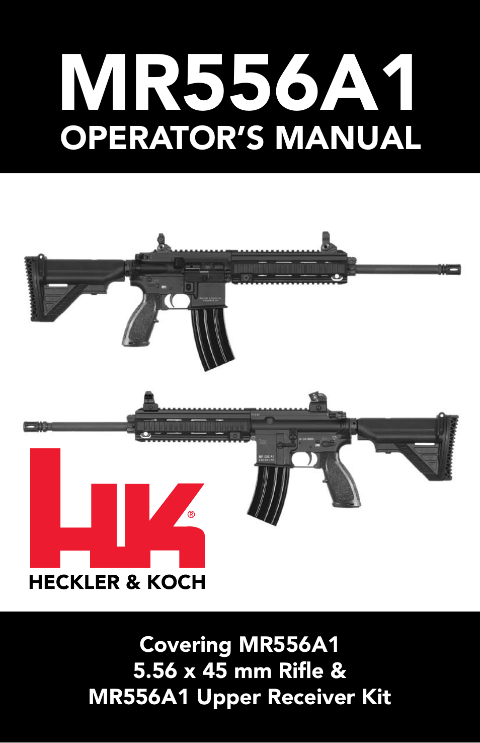 Heckler&Koch MR556A1 User Manual | 31 pages