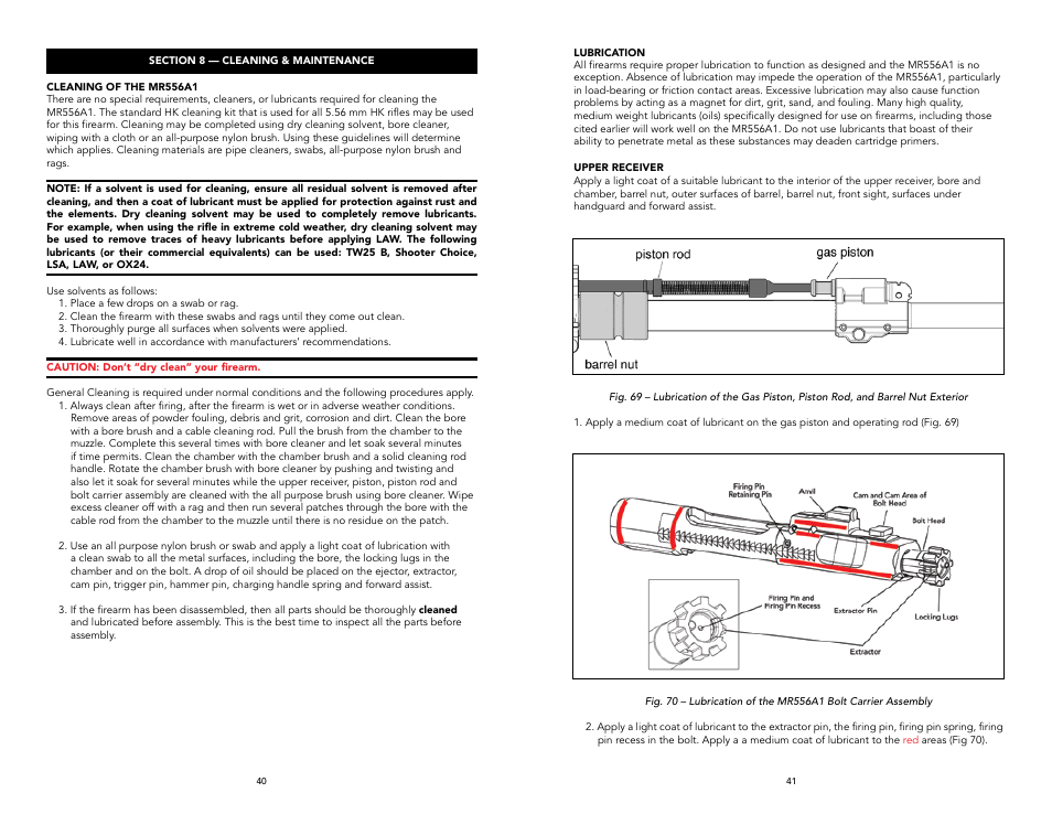 Heckler&Koch MR556A1 User Manual | Page 21 / 31