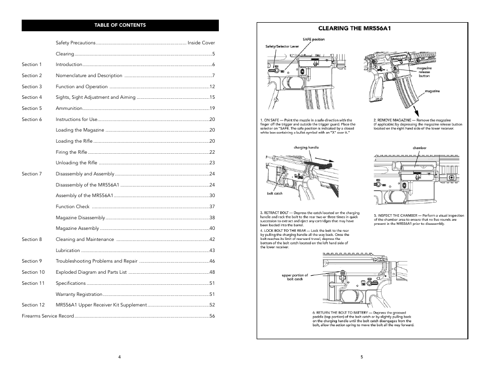 Heckler&Koch MR556A1 User Manual | Page 3 / 31