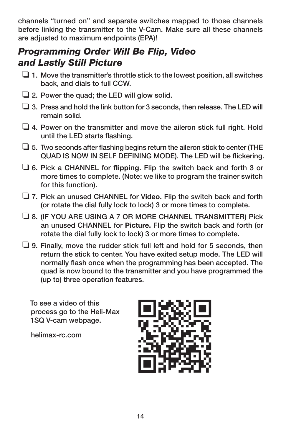 Heli-Max HMXE0837 User Manual | Page 14 / 20