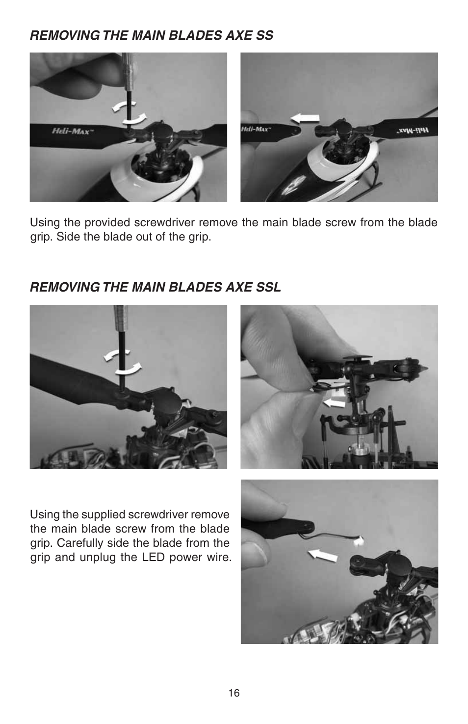 Heli-Max HMXE0828 User Manual | Page 16 / 28