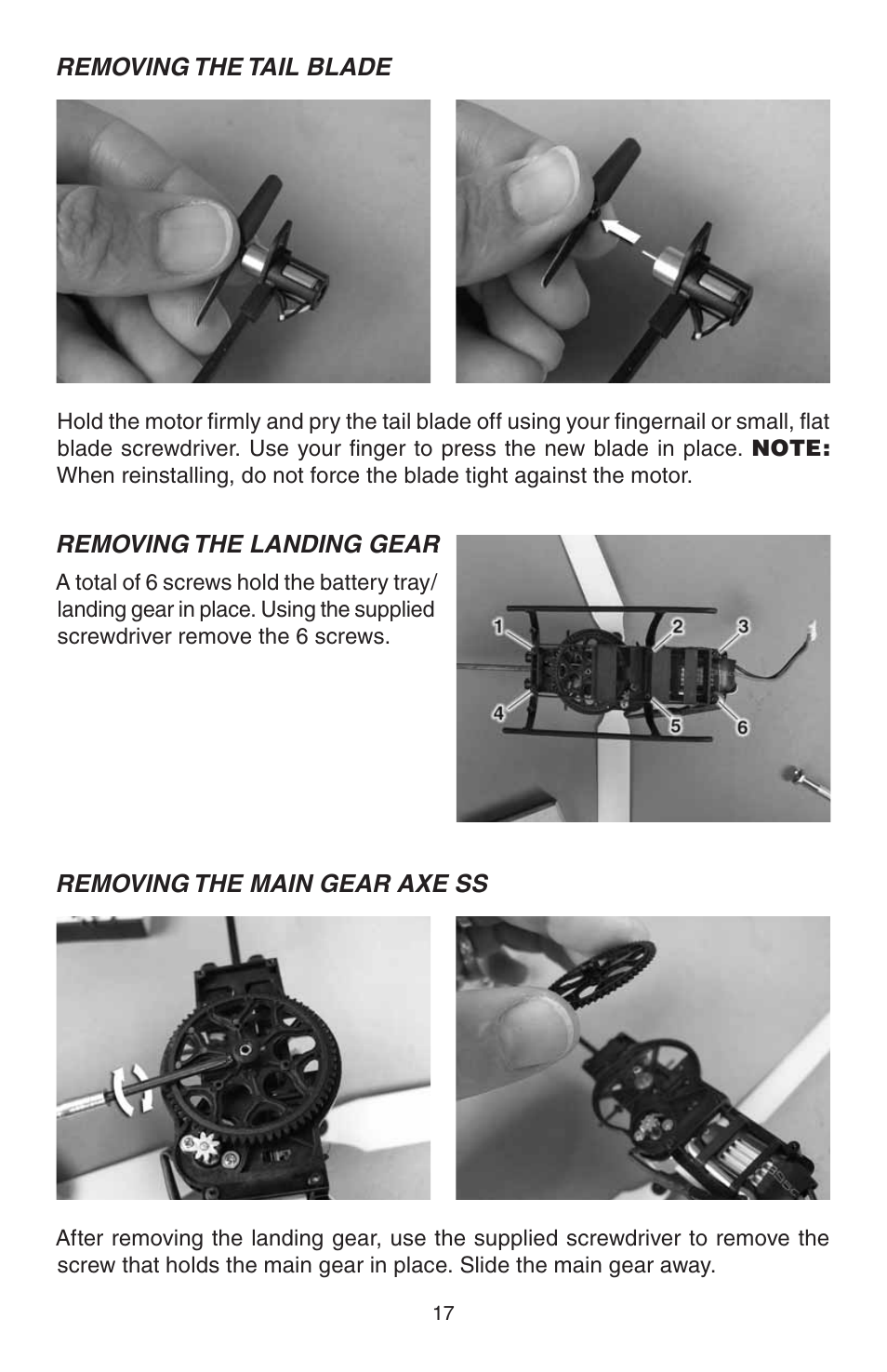 Heli-Max HMXE0828 User Manual | Page 17 / 28