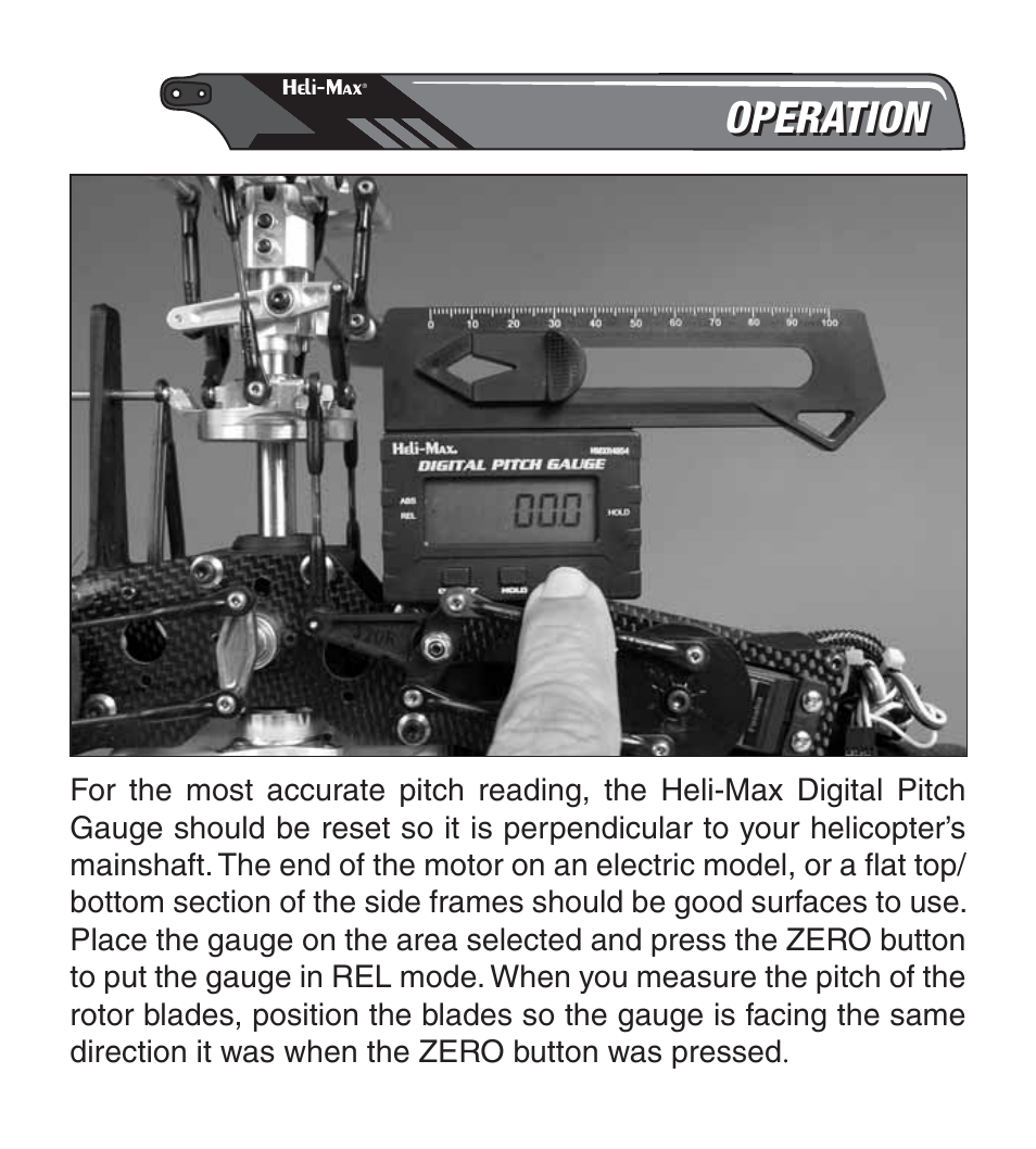 Operation | Heli-Max HMXR4854 User Manual | Page 4 / 8