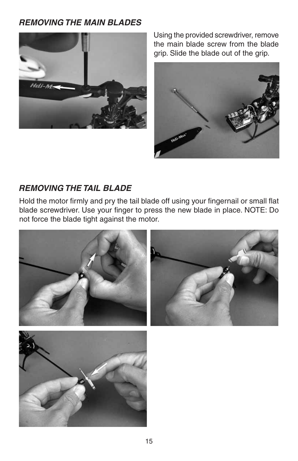Heli-Max HMXE0821 User Manual | Page 15 / 24