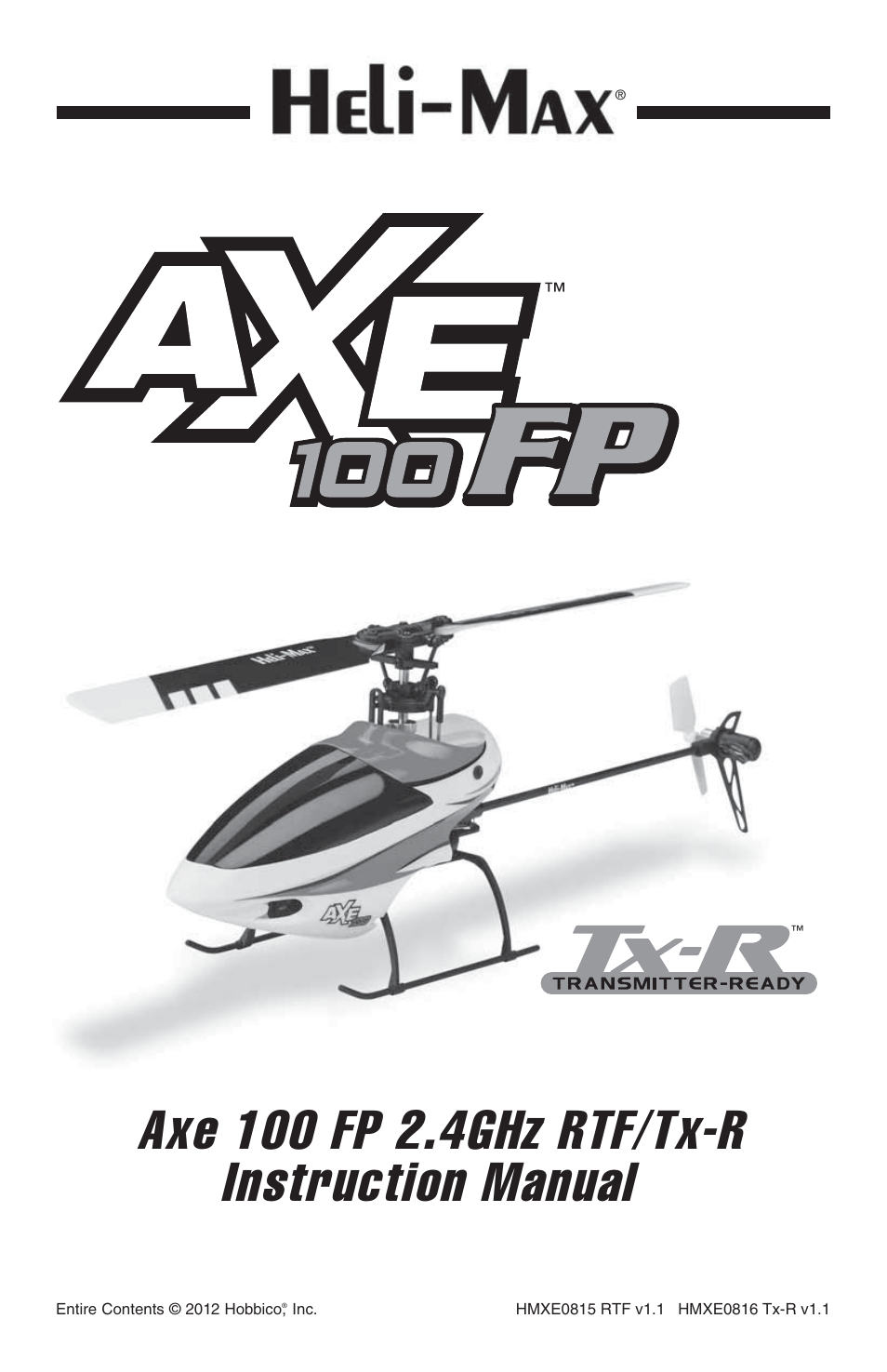 Heli-Max HMXE0816 User Manual | 16 pages