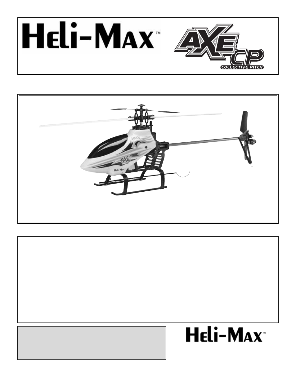 Heli-Max HMXE04 v1.1 User Manual | 20 pages