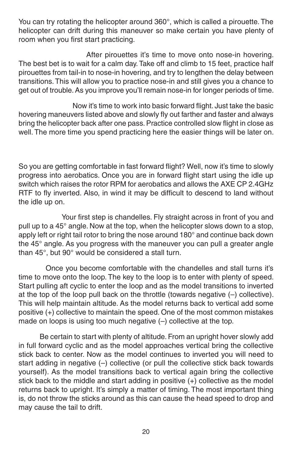 Heli-Max HMXE0810 User Manual | Page 20 / 36
