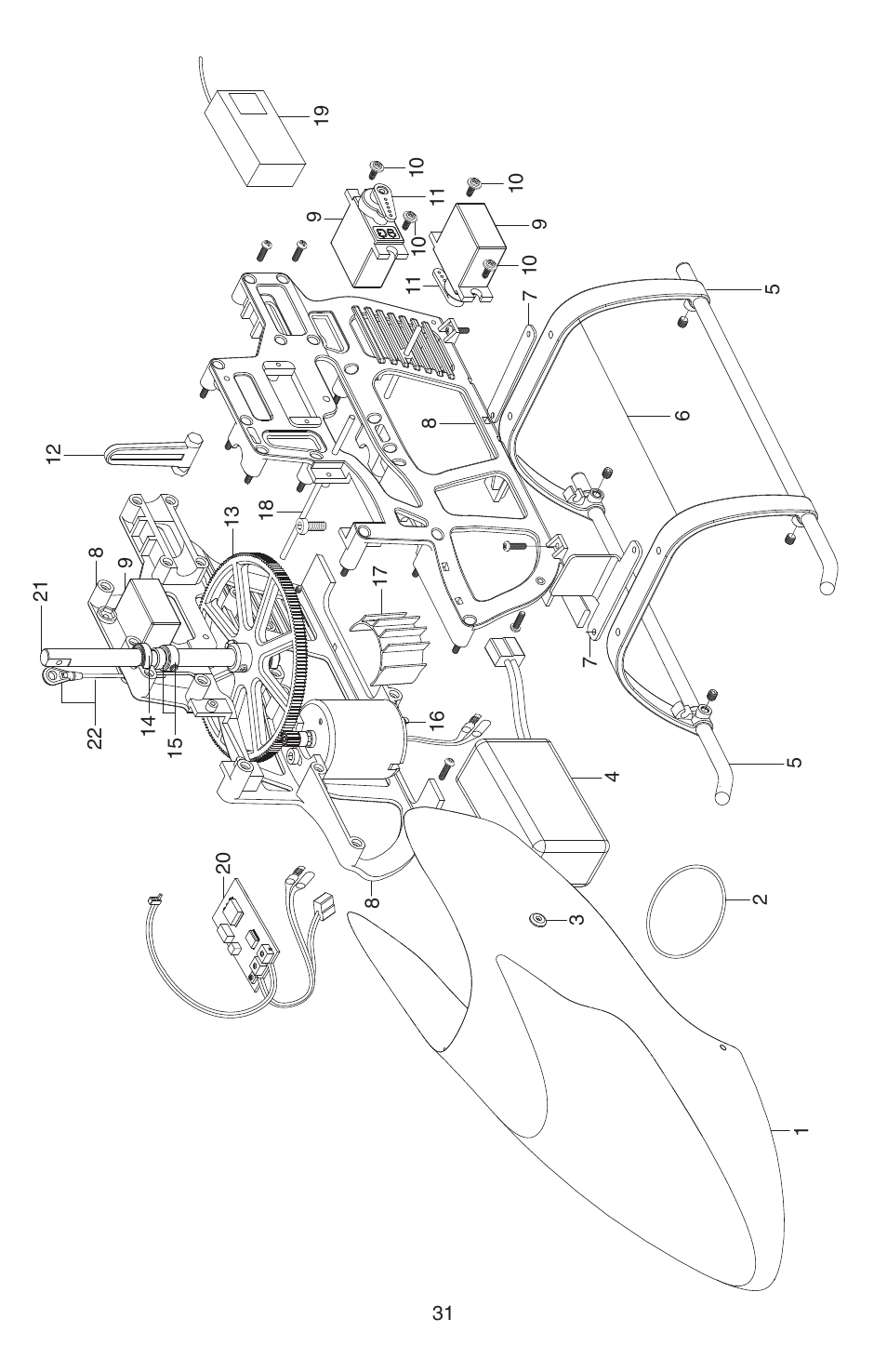 Heli-Max HMXE0810 User Manual | Page 31 / 36