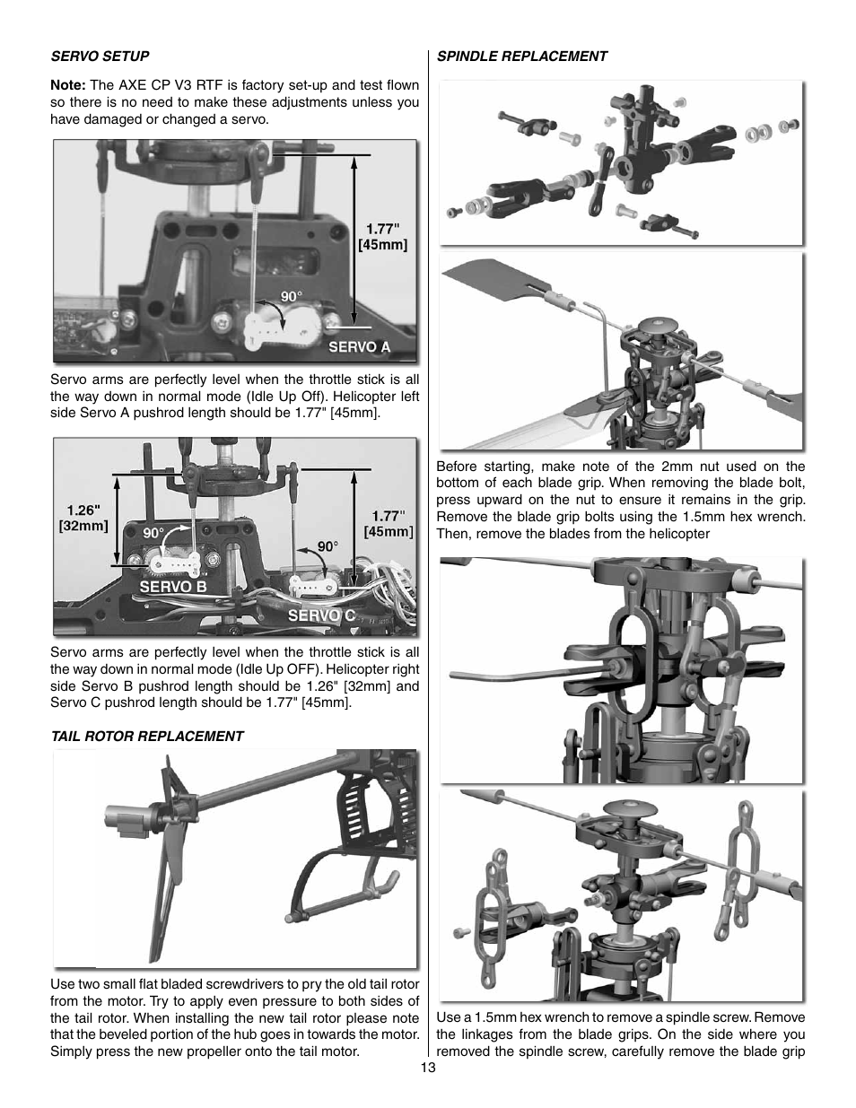 Heli-Max HMXE07 User Manual | Page 13 / 24