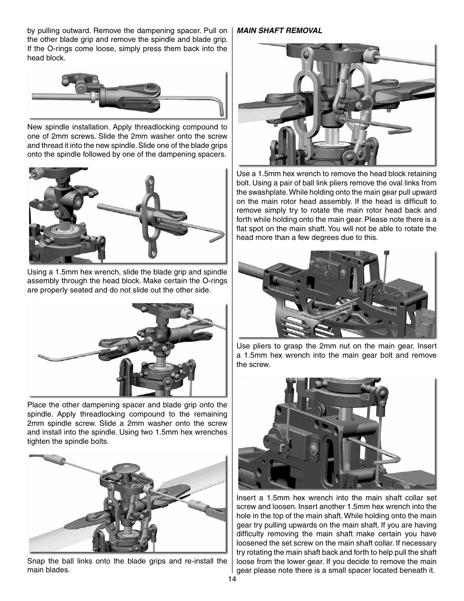 Heli-Max HMXE07 User Manual | Page 14 / 24
