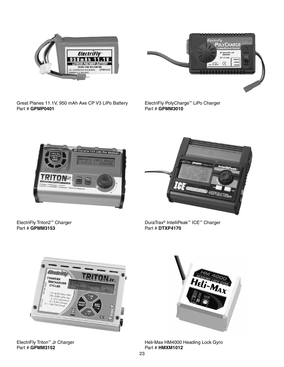 Heli-Max HMXE07 User Manual | Page 23 / 24